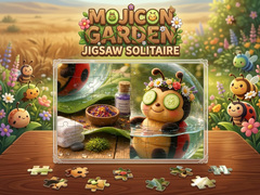 Játék Mojicon Garden Jigsaw Solitaire!
