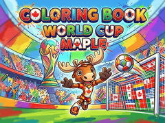 Játék Coloring Book: World Cup Maple