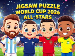 Játék Jigsaw Puzzle: World Cup 2026 All-Stars
