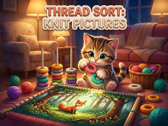 Játék Thread Sort: Knit Pictures