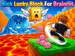 Játék Kick Lucky Block For Brainrot