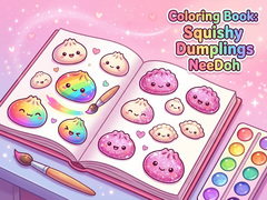 Játék Coloring Book: Squishy Dumplings NeeDoh