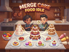 Játék Merge Cake: Food Idle