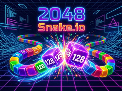 Játék 2048 Snake.io