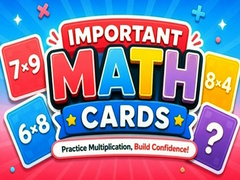 Játék Important Math Cards