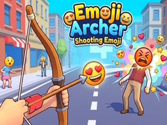 Játék Emoji Archer Shooting Emoji