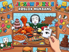 Játék Jigsaw Puzzle: Roblox Mukbang