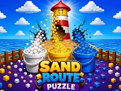Játék Sand Route Puzzle