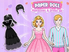 Játék Paper Doll Makeover & Dress Up
