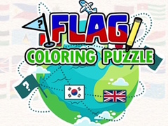 Játék Flag Coloring Puzzle