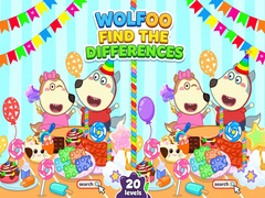Játék Wolfoo Spot The Difference
