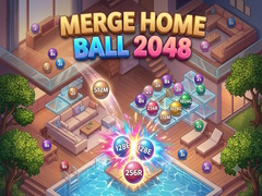 Játék Merge Home Ball 2048