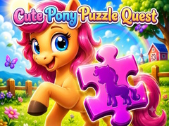 Játék Cute Pony Puzzle Quest