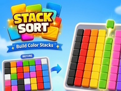 Játék Stack Sort