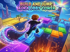 Játék Build and Jump: Aura Obby Tower