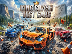 Játék King Crash Test Cars