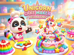 Játék Unicorn Cake Maker Decorating 