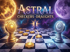 Játék Astral Checkers Draughts
