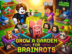 Játék Grow a garden for Brainrots