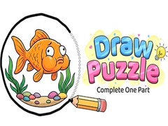 Játék Draw Puzzle Complete One Part