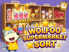 Játék Wolfoo Supermarket Sort