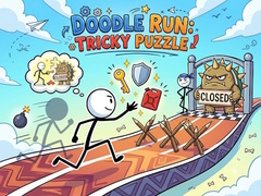 Játék Doodle Run: Tricky Puzzle
