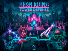 Játék Neon Ruins: Tower Defense