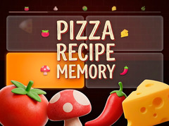 Játék Pizza Recipe Memory