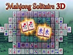 Játék Mahjong Solitaire 3D