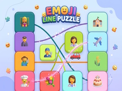 Játék Emoji Line Puzzle
