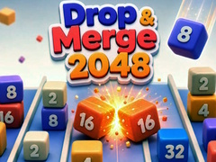 Játék Drop & Merge 2048