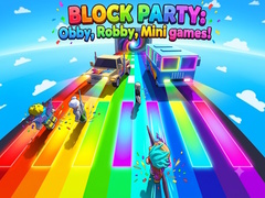 Játék Block Party: Obby, Robby, Mini games!