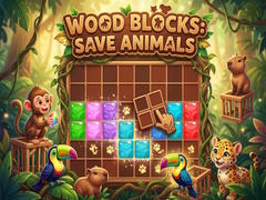 Játék Wood Blocks: Save Animals