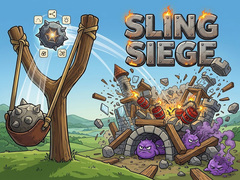 Játék Sling Siege