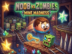 Játék Noob vs Zombies: Mine Madness