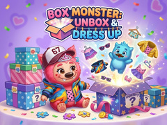 Játék Box Monster: Unbox & Dress Up