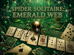 Játék Spider Solitaire: Emerald Web
