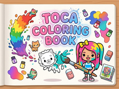 Játék Toca Coloring Book