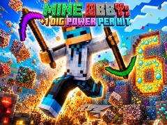 Játék Mine Obby: +1 Dig Power per Hit