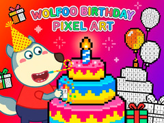 Játék Wolfoo Birthday Pixel Art