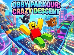 Játék Obby Parkour: Crazy Descent