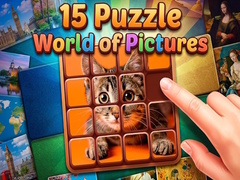 Játék 15 Puzzle: World of Pictures