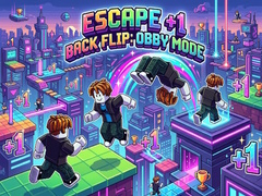 Játék Escape +1 Back Flip: Obby Mode