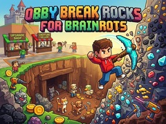 Játék Obby: Break Rocks For Brainrots