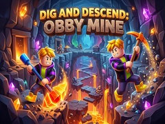 Játék Dig and Descend: Obby Mine
