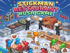 Játék Stickman Restaurant Rush Game