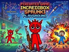 Játék Pixelated Game Incredibox Sprunki Playground