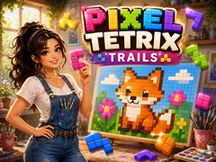 Játék Pixel Tetrix Trails