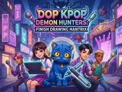 Játék DOP KPop Demon Hunters: Finish Drawing Hantrix