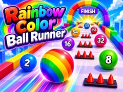 Játék Rainbow Color Ball Runner